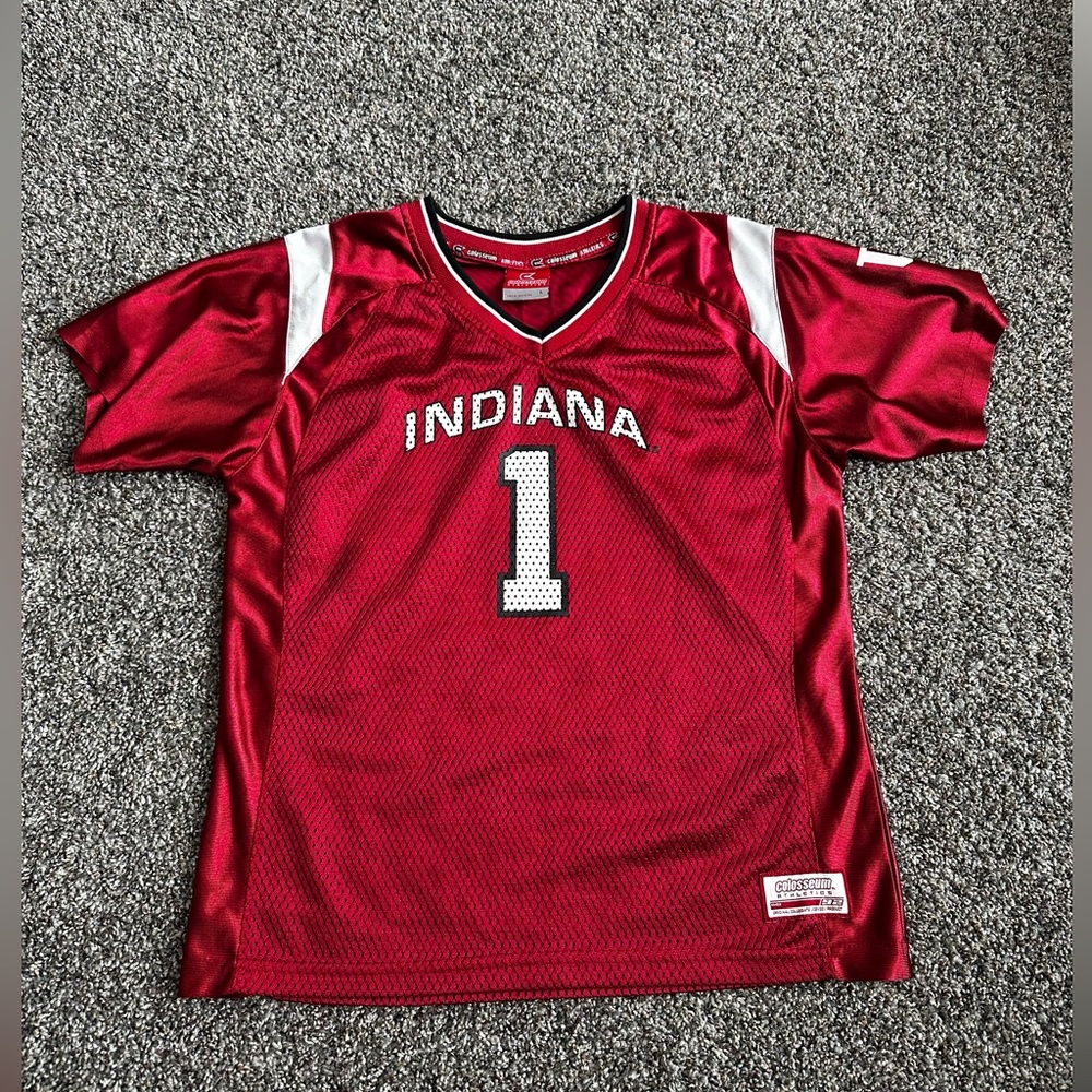 Indiana university football jersey women’s L